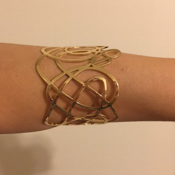 Gold armcuff - Picture 2 of 2