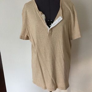 Khaki Banana Republic Tee