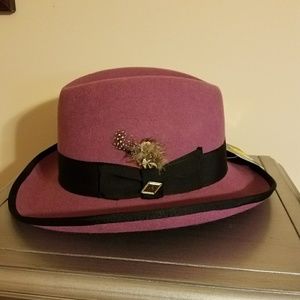 Xl Stacy Adams wool fedora hat