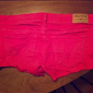 Pink Hollister shorts 