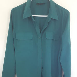 Apt. 9 Green work button up