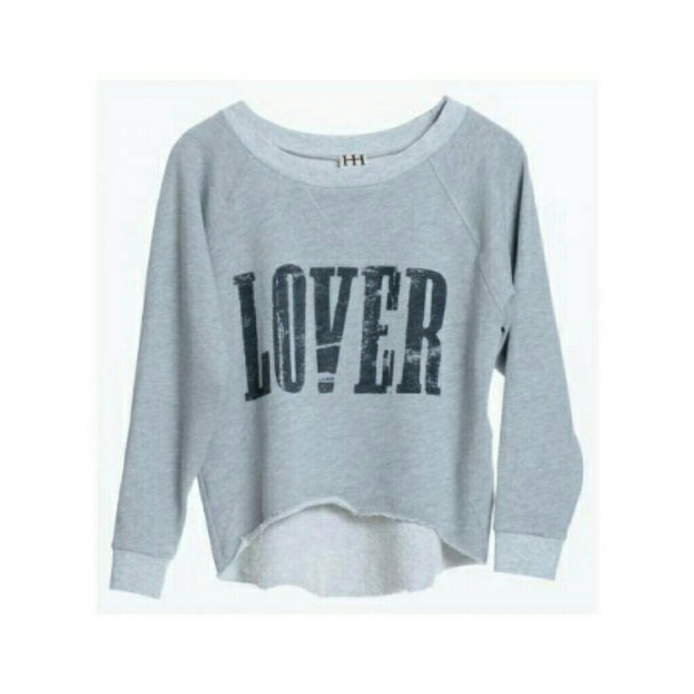 Lover Sweatshirt by Haute Hippie