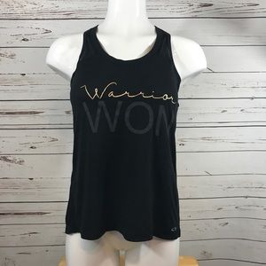 Champion Warrior Won Black Tank Too Size XS