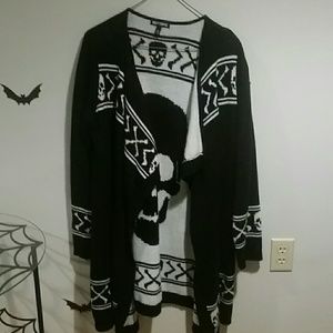 skull cardigan🕷