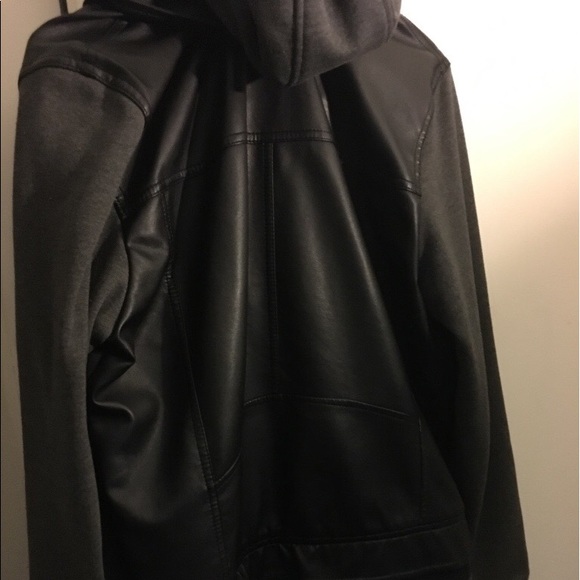 Men's Leather Varsity Jacket - Picture 2 of 2