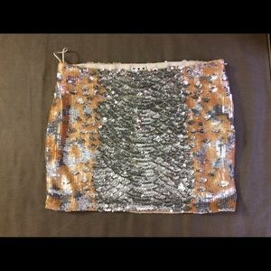 Haute Hippie sequin skirt size XS
