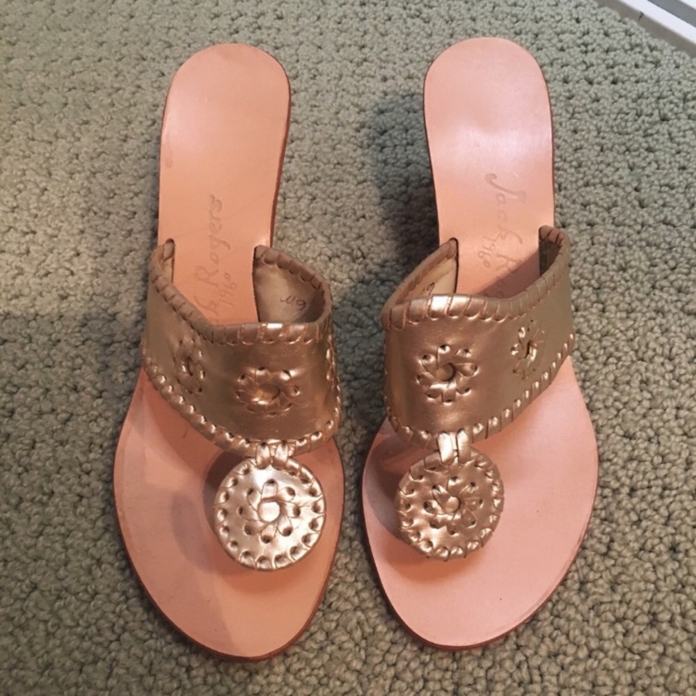 Jack Rogers wedge sandals