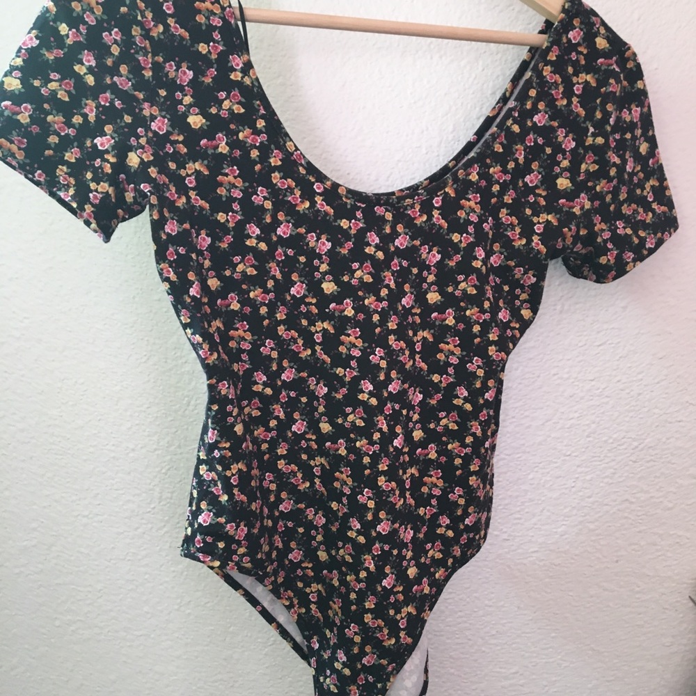 Forever 21 Floral Bodysuit