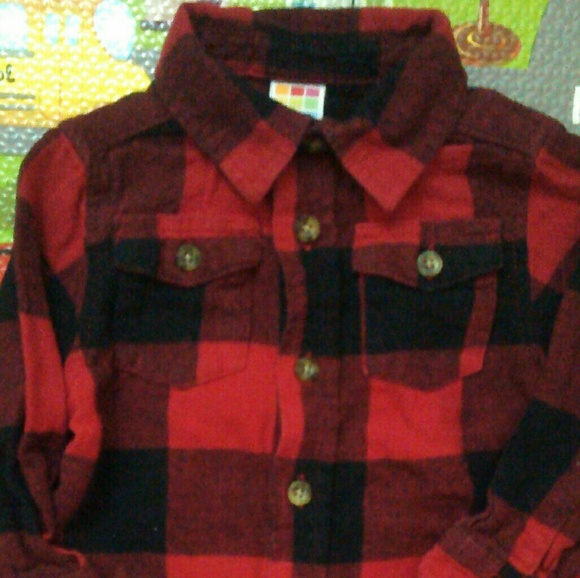 Healthtex Other - Buffalo Plaid Flannel shirt
