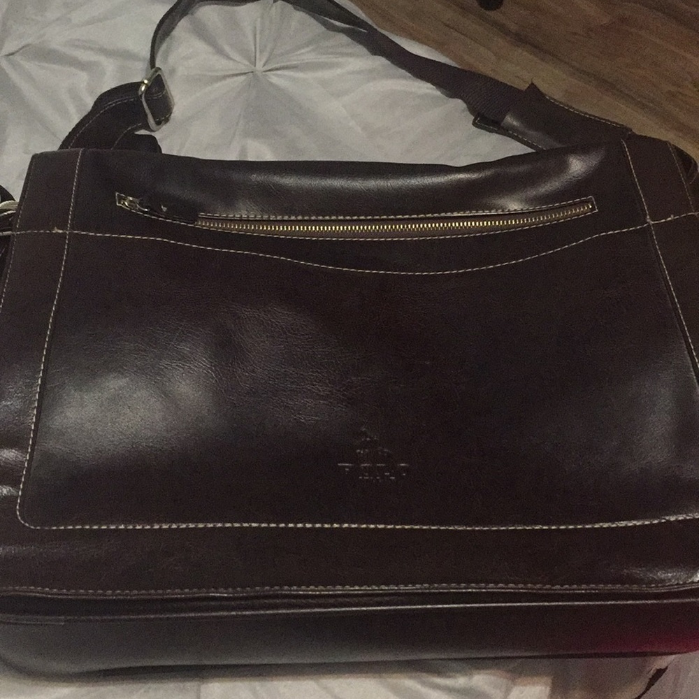 Polo Ralph Lauren leather brief case