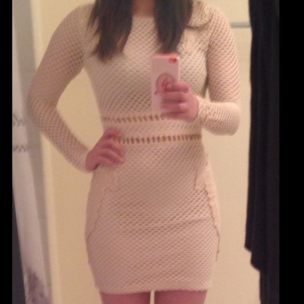 Carli Bybel x Missguided Tan Dress