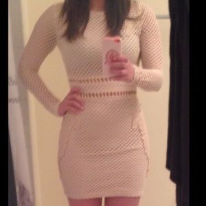 Carli Bybel x Missguided Tan Dress