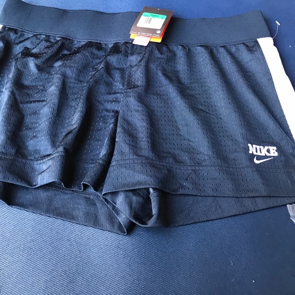 NWT Nike Dry Academy Women's Soccer Shorts Navy/Wh - Picture 4 of 5