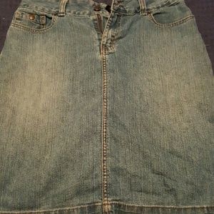 Jean skirt!