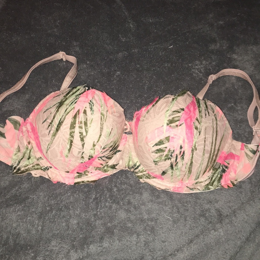 Pink Victoria secret bra