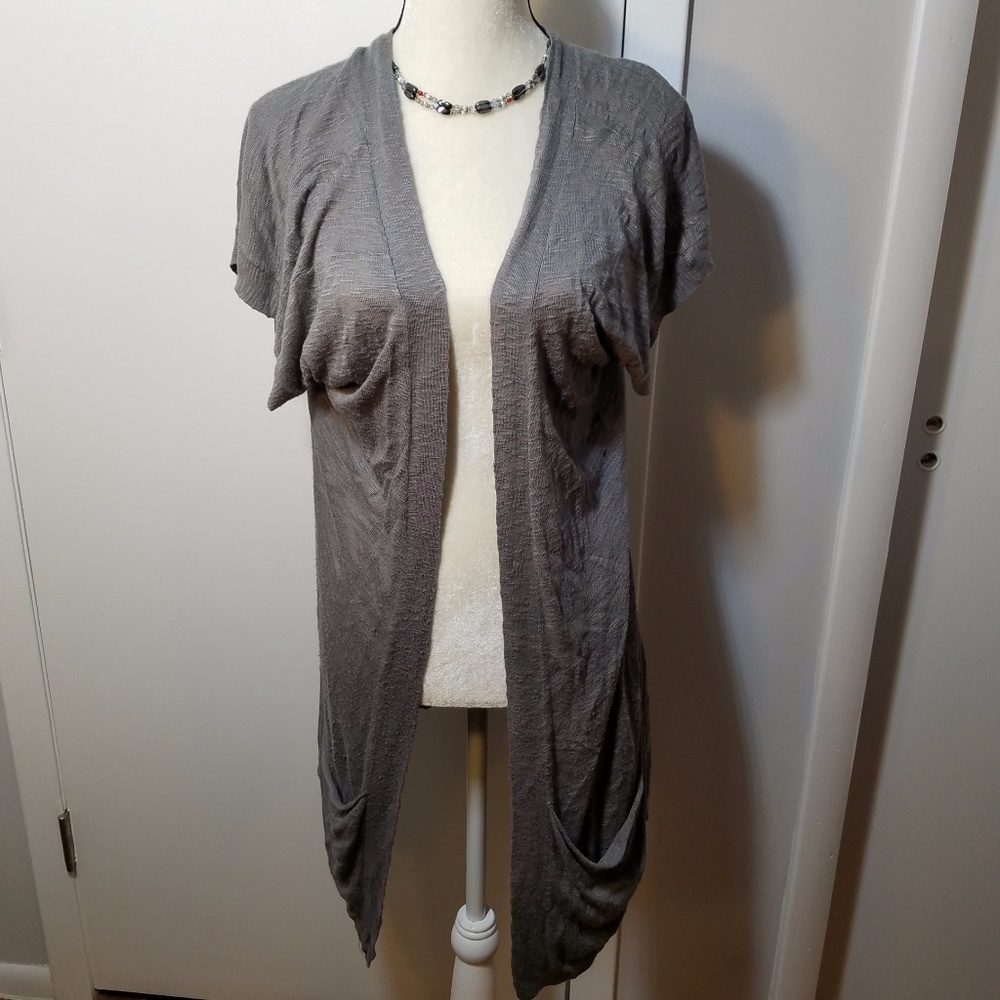 Mossimo Grey XXL Cardigan w/Pockets