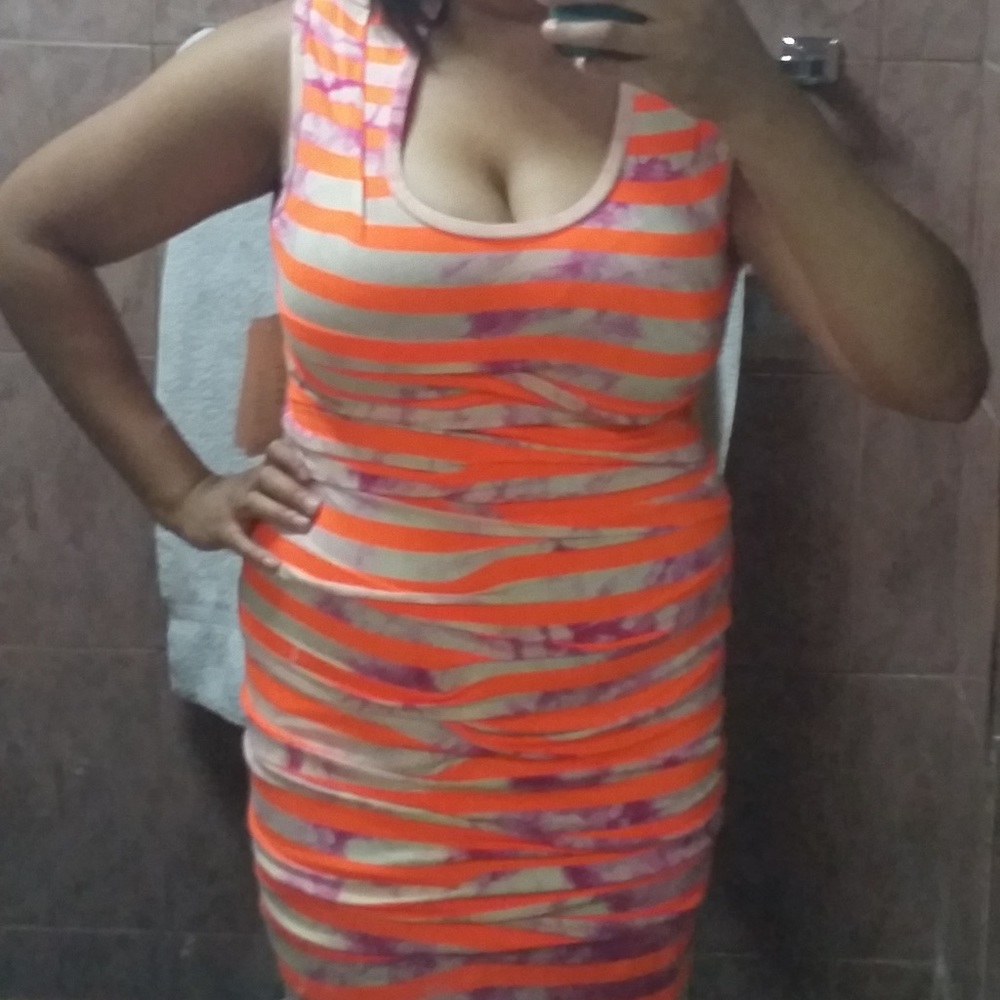Nicole Miller Tie Dye dress