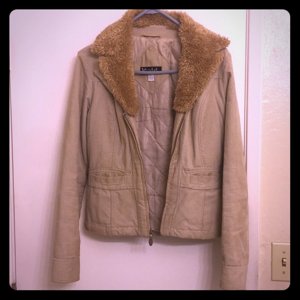 Tan comfy coat