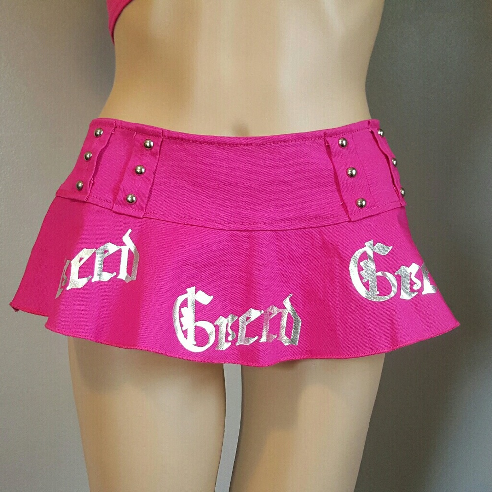 Hot pink Mini Skirt