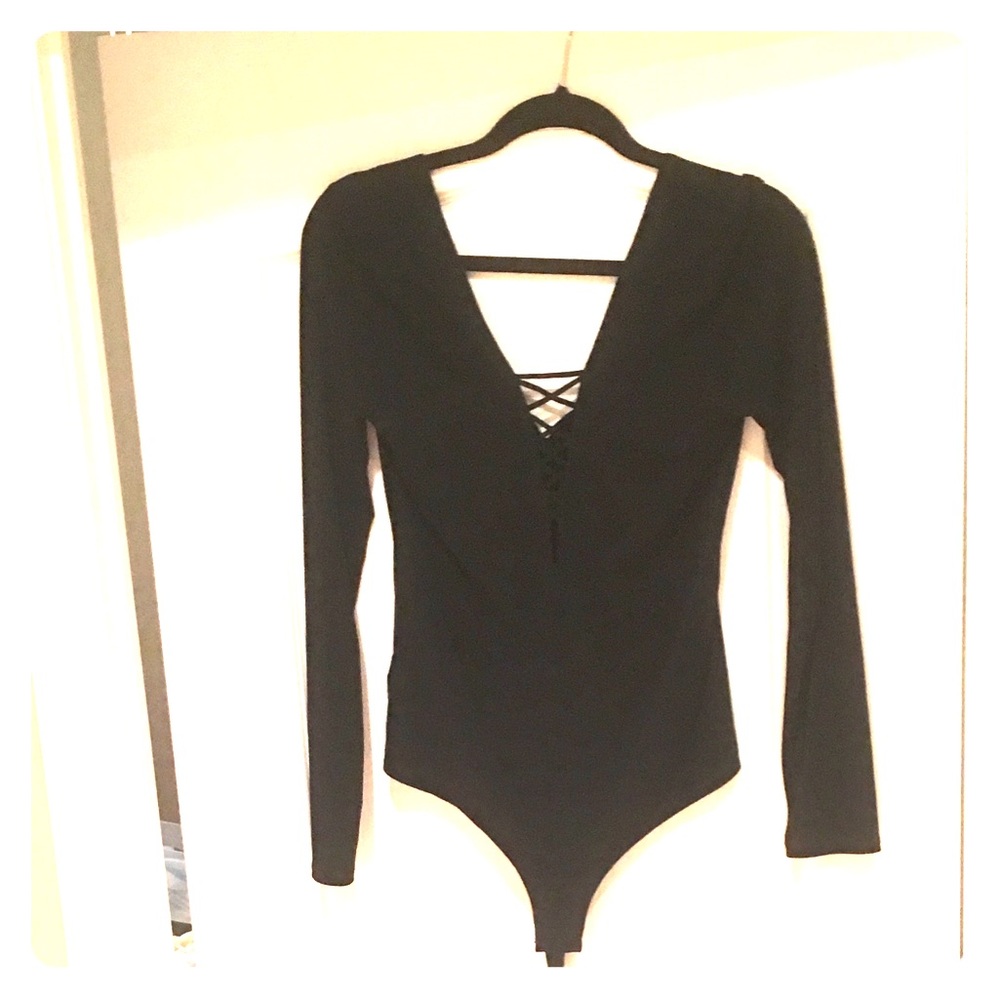 BCBG Generation Long Sleeve Body Suit