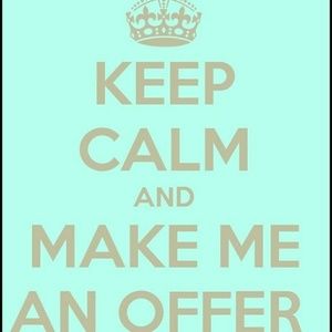 Reasonable offers accepted