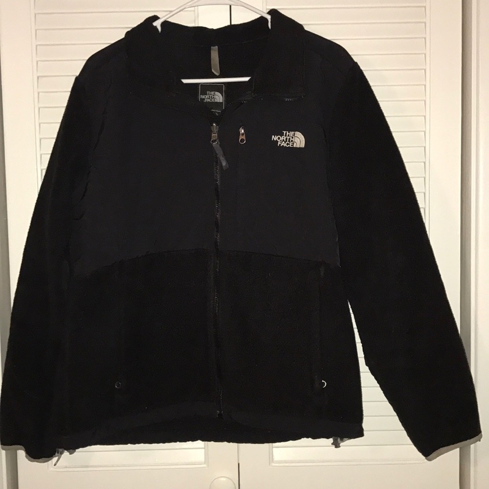 Women's Black North Face Jacket sz L