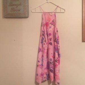 Pint floral dress