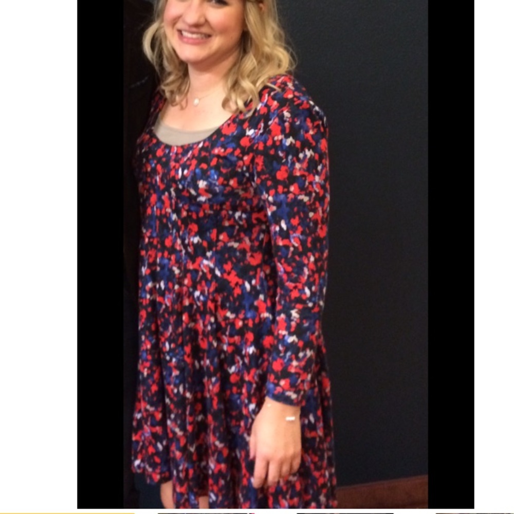 Multi-colored dress, Anthropologie