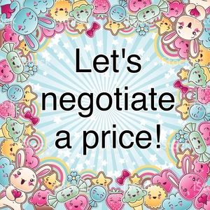 Let's negotiate a price