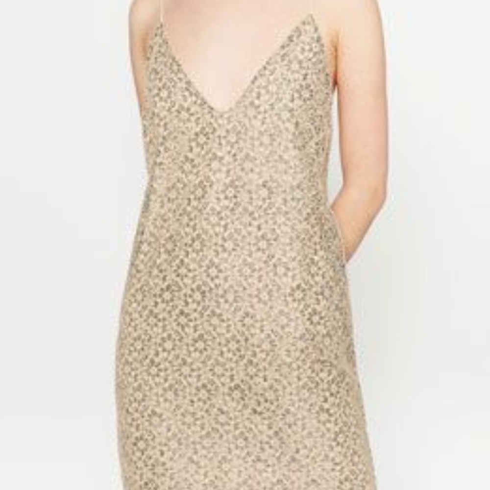 Lace Spaghetti Strap Dress
