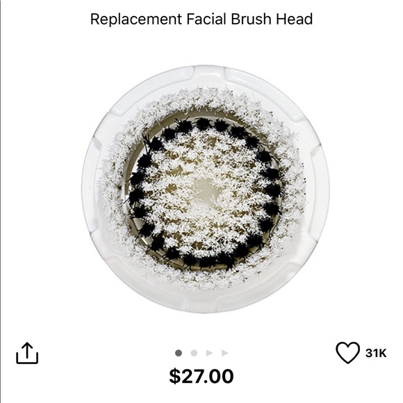 Clarisonic Replacement Facial Brush Head - Picture 1 of 1