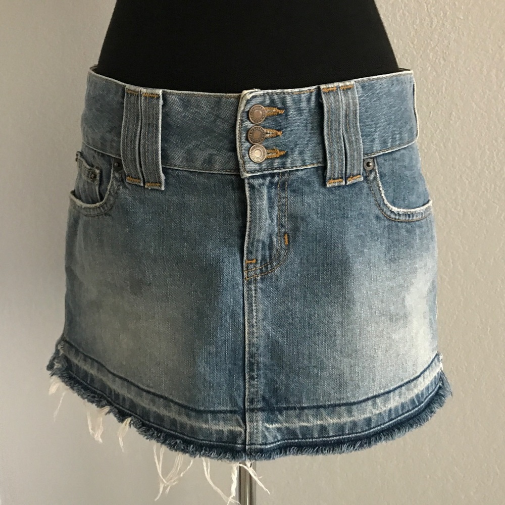 Abercrombie & Fitch // Blue Jean Skirt, Size 4