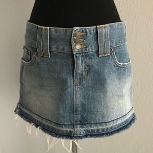 Abercrombie & Fitch // Blue Jean Skirt, Size 4