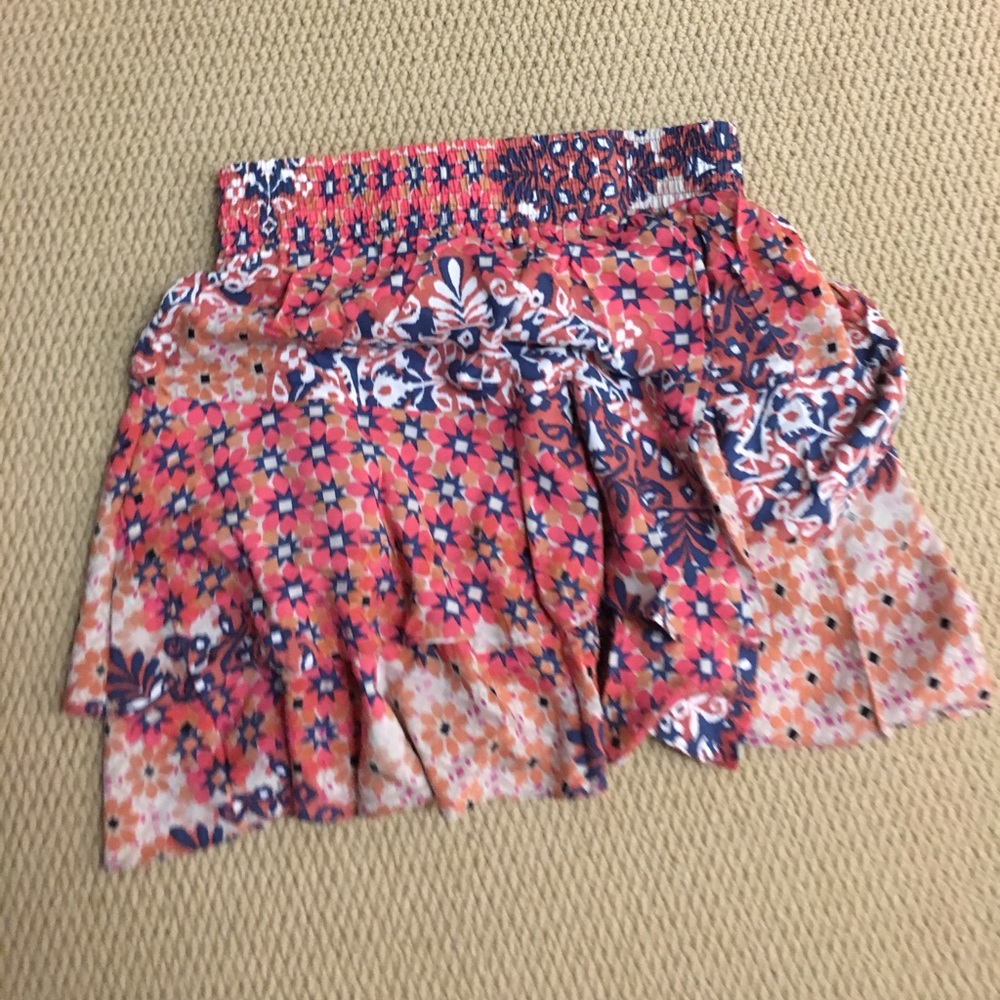 CAbi floral skirt