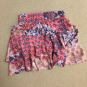 CAbi floral skirt