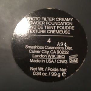 Smashbox  photo filter creamy Powder Foundation