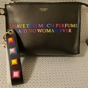 Victoria's Secret Keychain and beauty bag