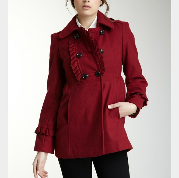 Kensie Jackets & Blazers - NORDSTROM KENSIE PLUM PEA COAT