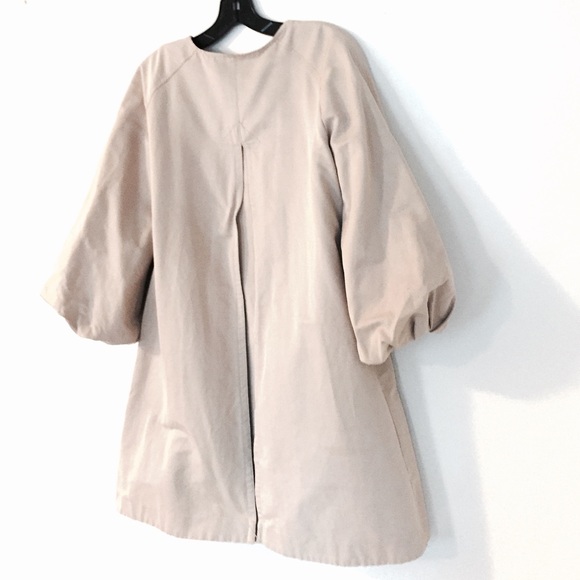 MMK Trench Coat Balloon Sleeves - Picture 4 of 10