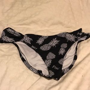 PINK Bathing Suit bottoms. Size L