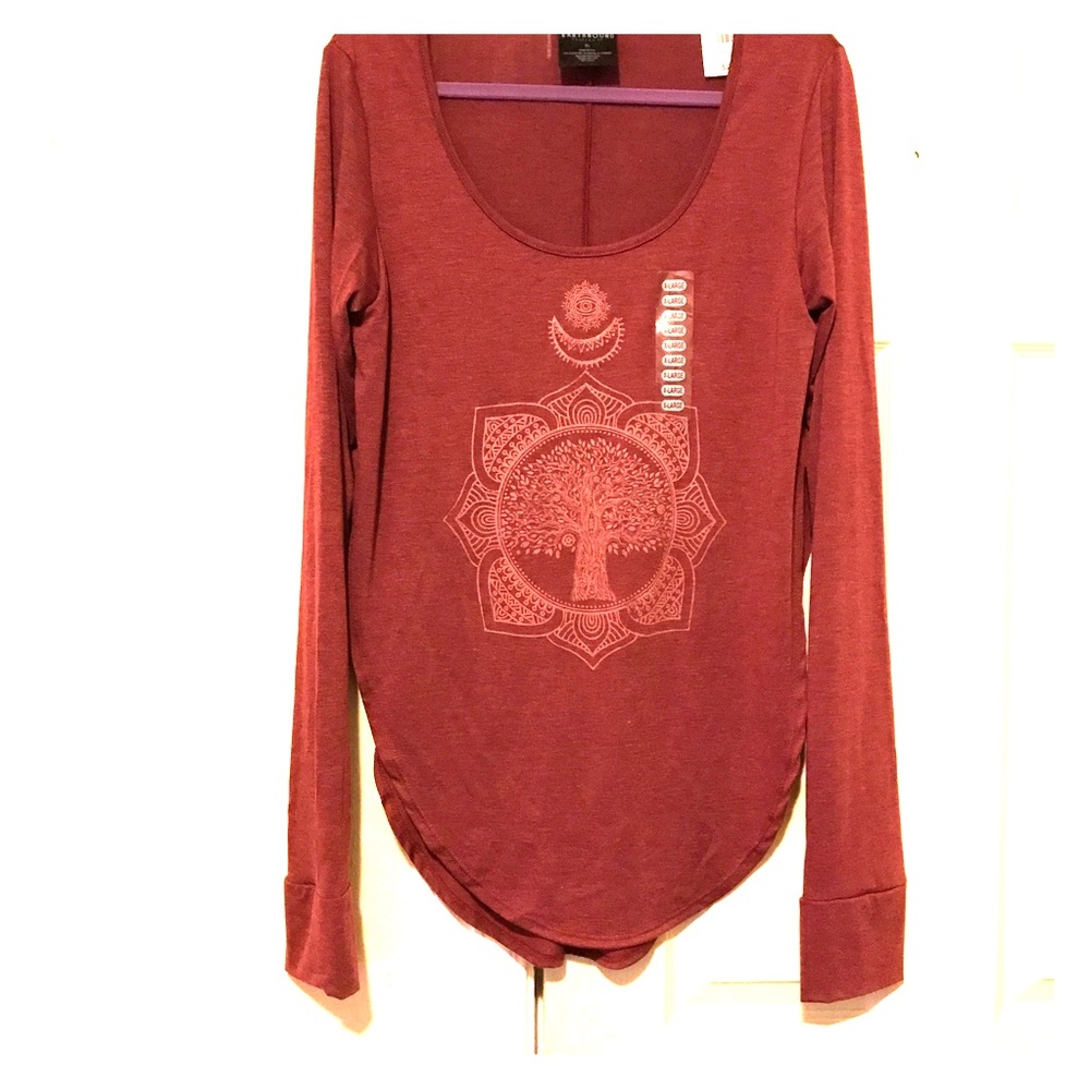 Earthbound open sides yoga top