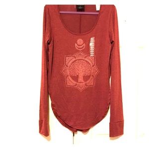 Earthbound open sides yoga top