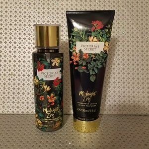 Victoria's Secret  Midnight Ivy Spray & lotion