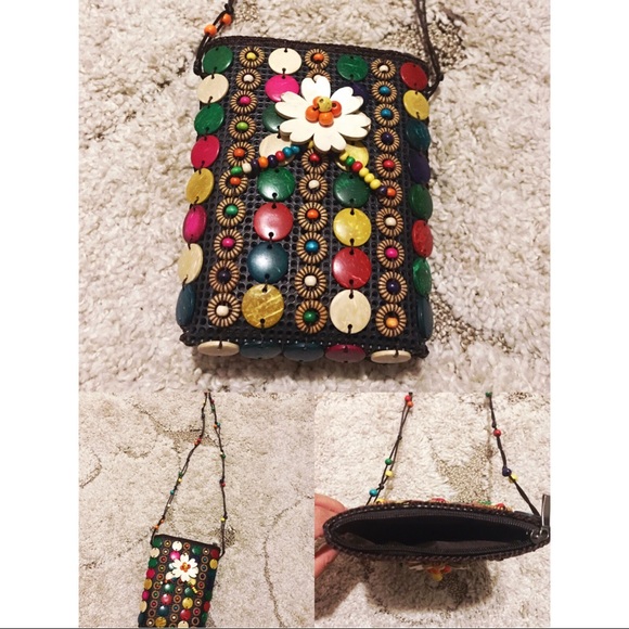 18x13cm handmade Tibetan traditional quality bag - Picture 2 of 2