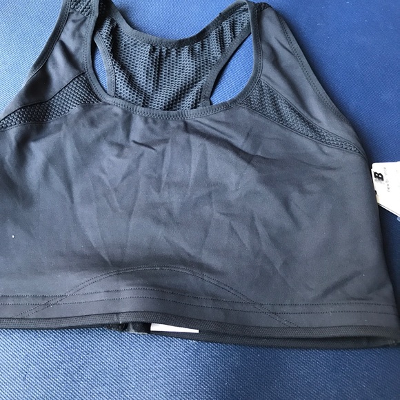 NWT New Balance Women’s Skye Crop Top XL Black - Picture 3 of 7