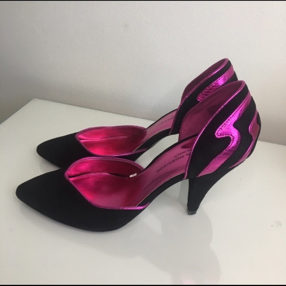 Sigerson Morrison for Target Neon Black Heels