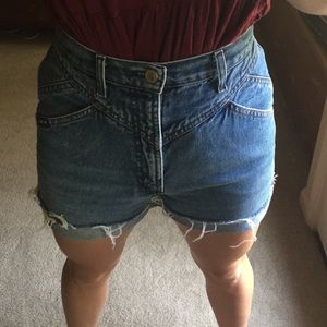 High waisted shorts
