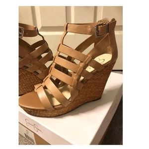 Jessica Simpson wedges