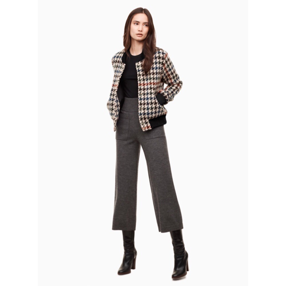 Aritzia Brion pants in heather charcoal