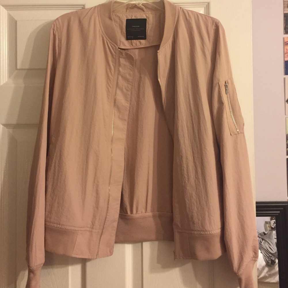 Zara bomber jacket
